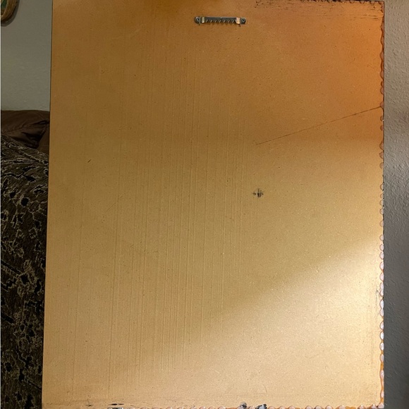 Vtg 80s Disney Minnie Mouse & Daisy Duck Ice Cream Diner laminated Framed Large - Picture 3 of 9